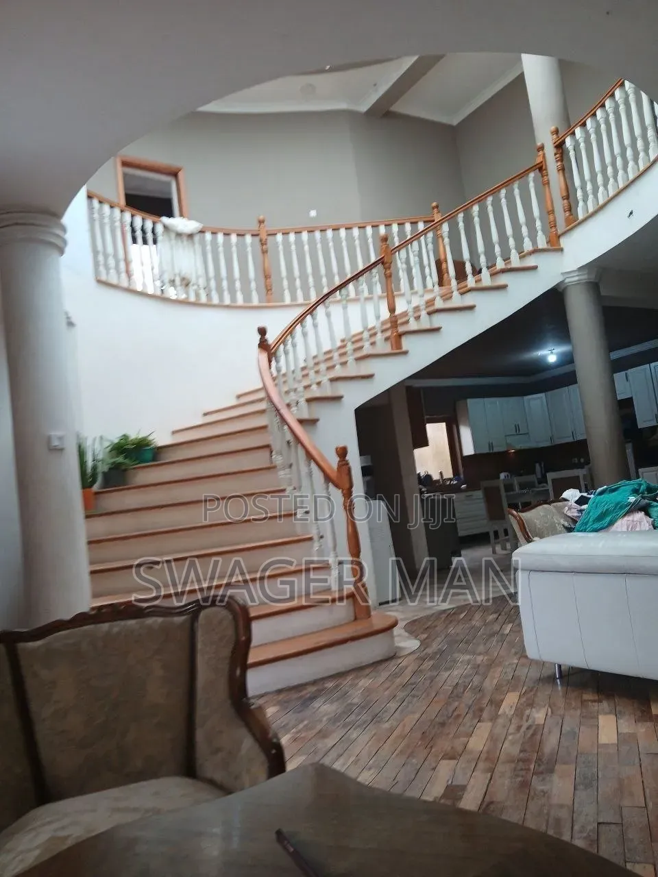 Furnished 7bdrm Townhouse/Terrace in ጣፎ Ccd ፊትለፊት, Yeka for sale