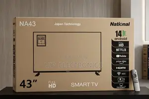 National 43 Inch Tv Full Hd Android 14.0 Smart Tv (Model Na43)
