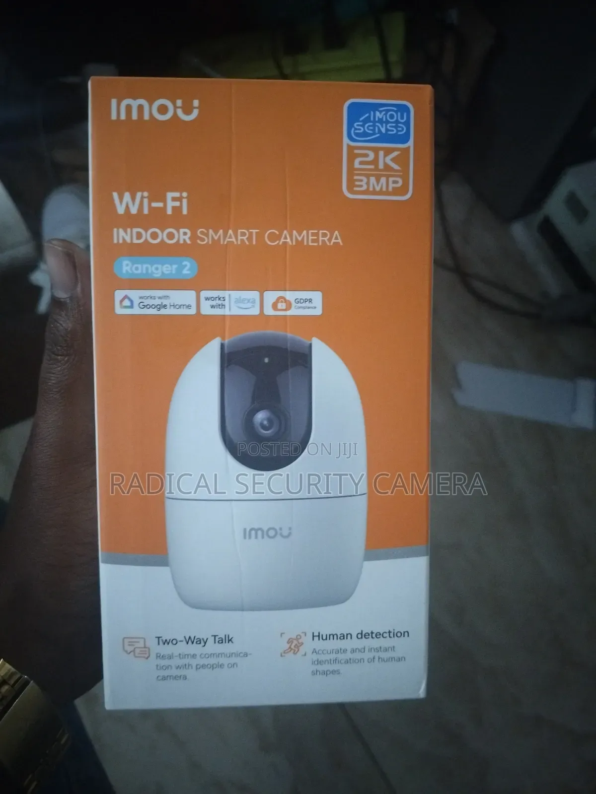 Imou Ranger 2 Wifi Smart Security Camera – 360° View