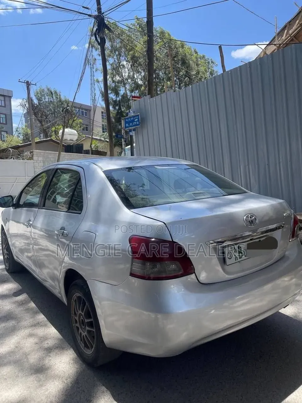 Toyota Belta 2008 Silver