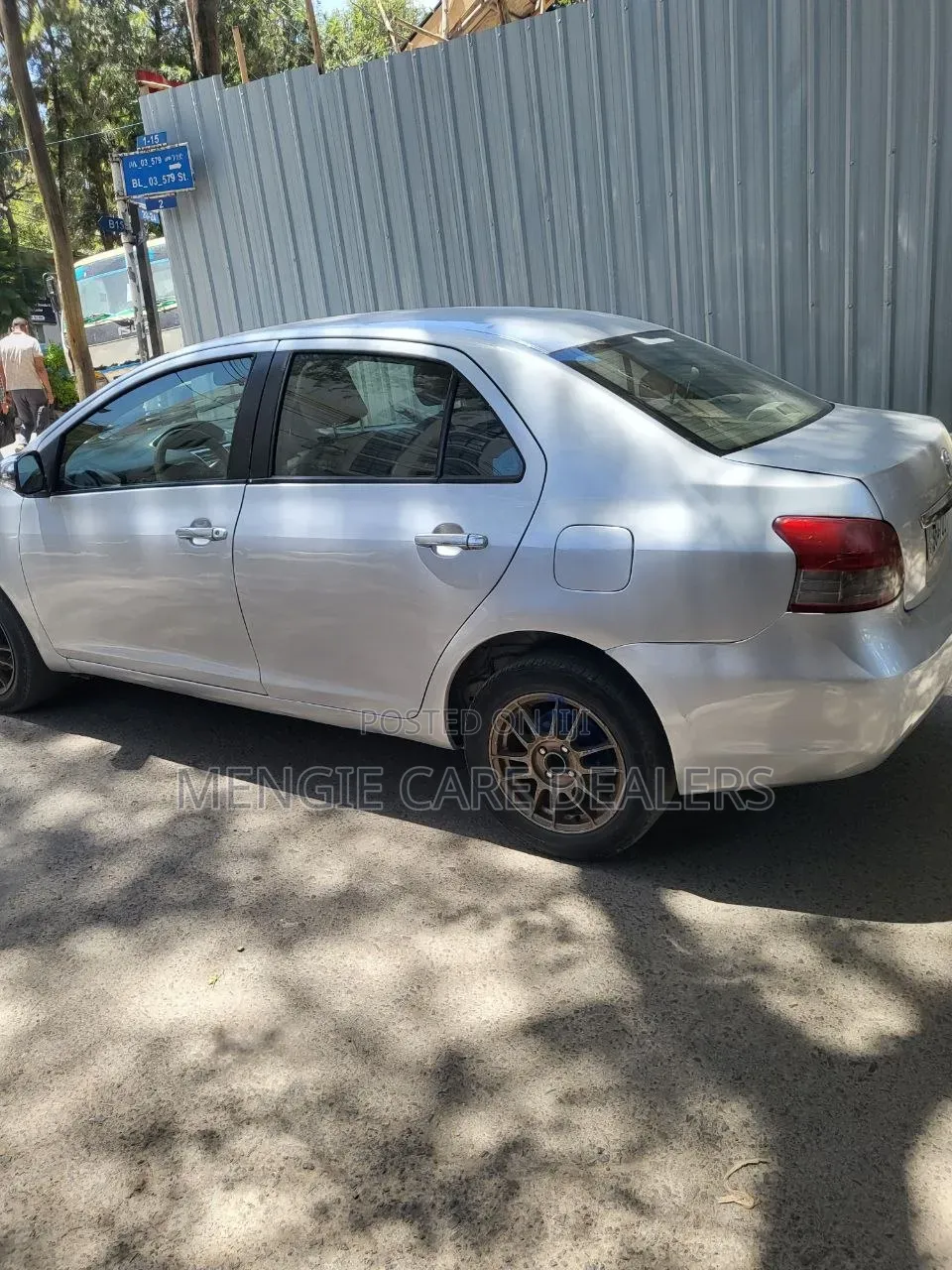 Toyota Belta 2008 Silver