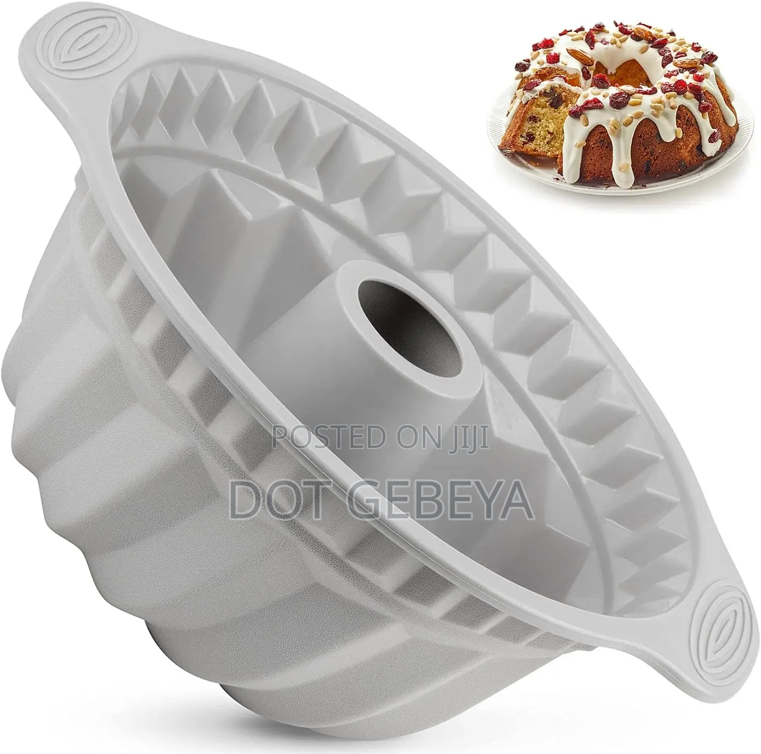 Silicone Fluted Cake Mold