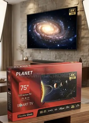 Bring the Cinema Home With the Planet 75" Uhd Smart Tv