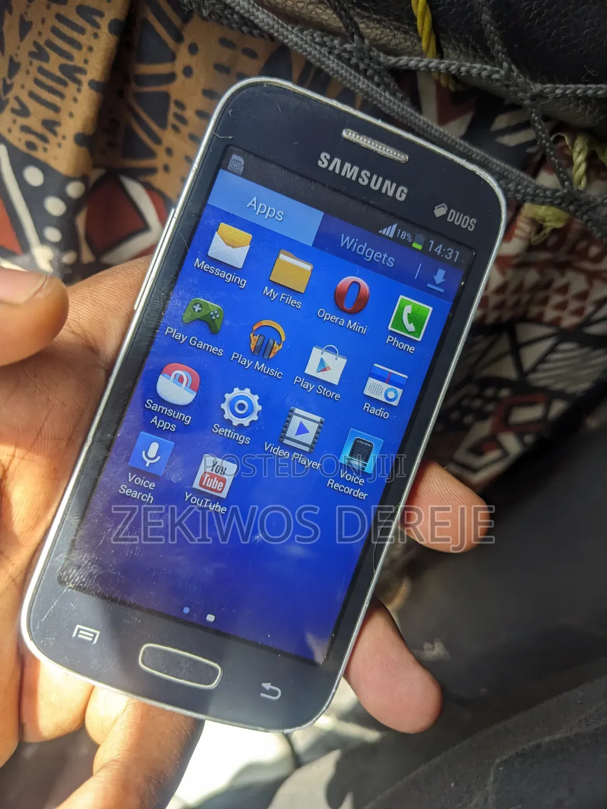 Samsung Galaxy Trend II Duos S7572 Black