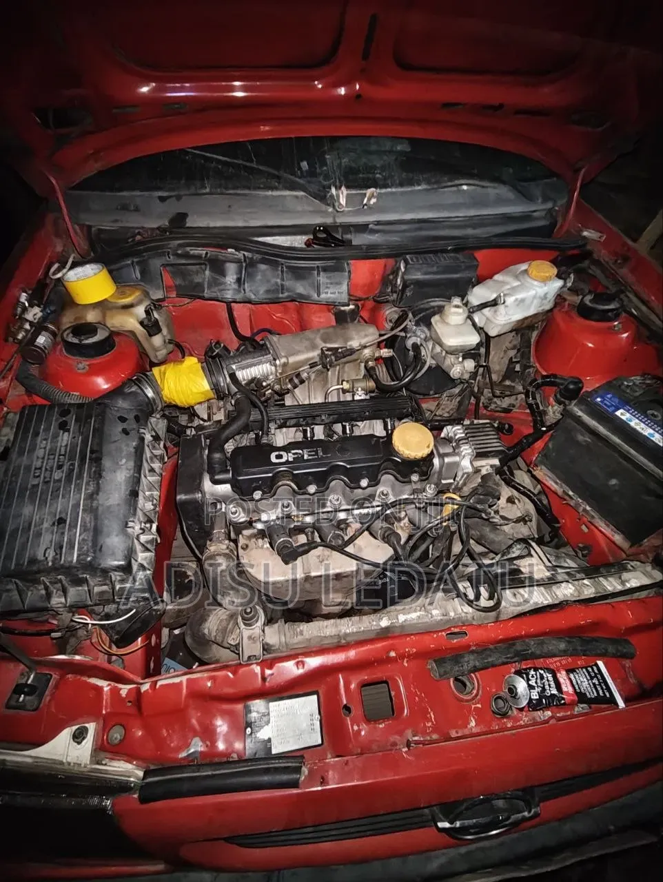 Opel Astra 1996 Red