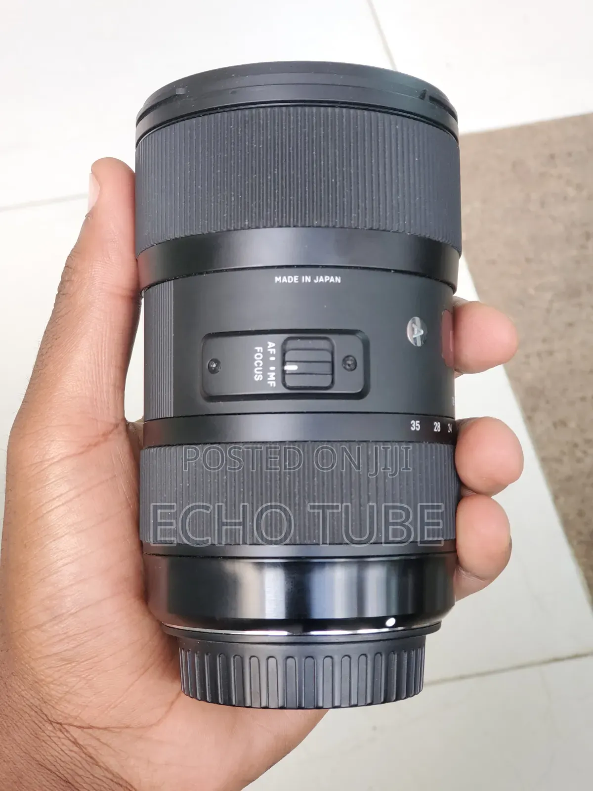 Sigma 18-35mm F1.8 Art Dc Hsm Lens For Canon, Black