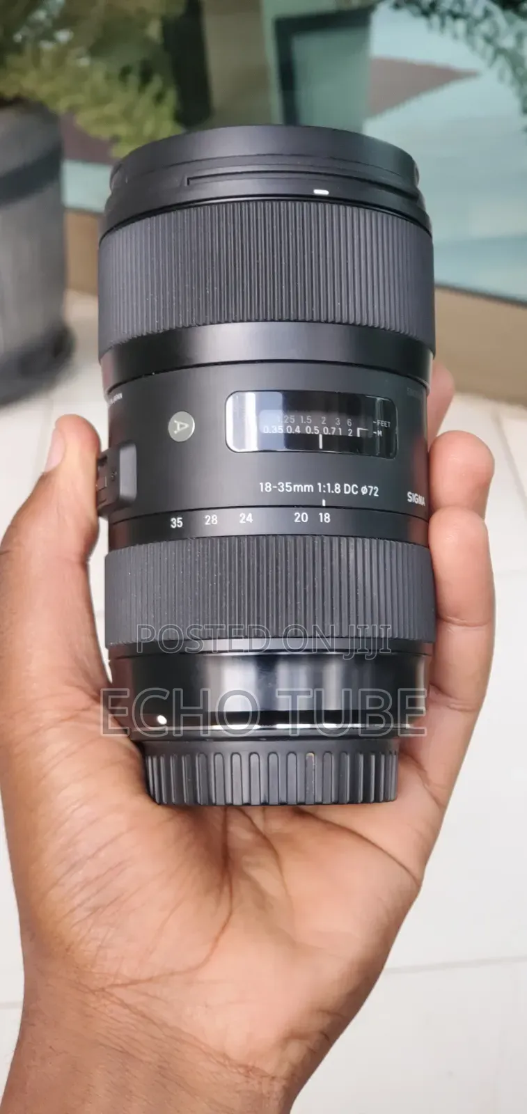 Sigma 18-35mm F1.8 Art Dc Hsm Lens For Canon, Black