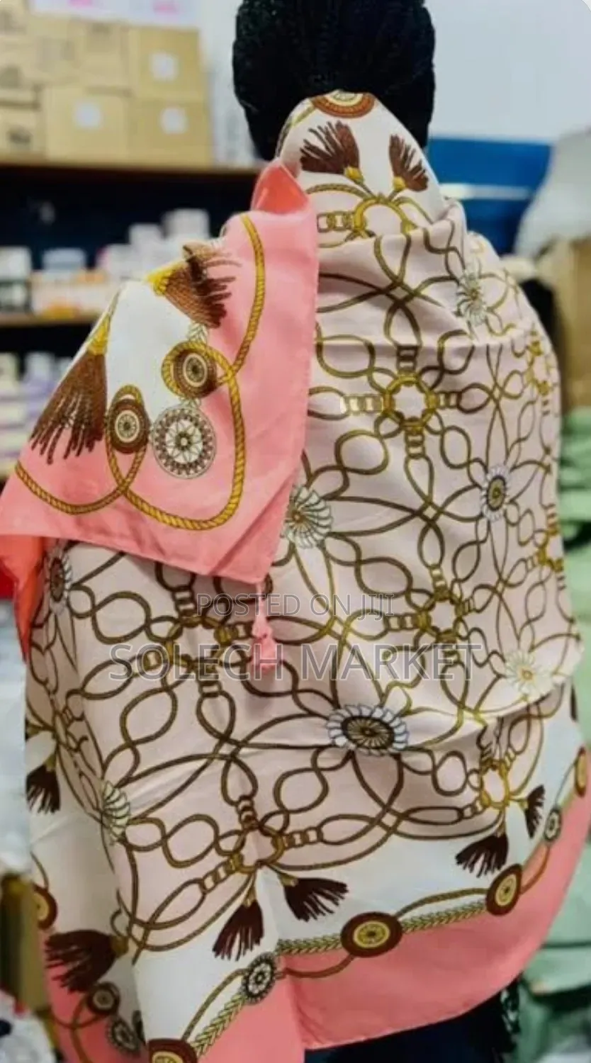 Silk Scarves Featuring Intricate