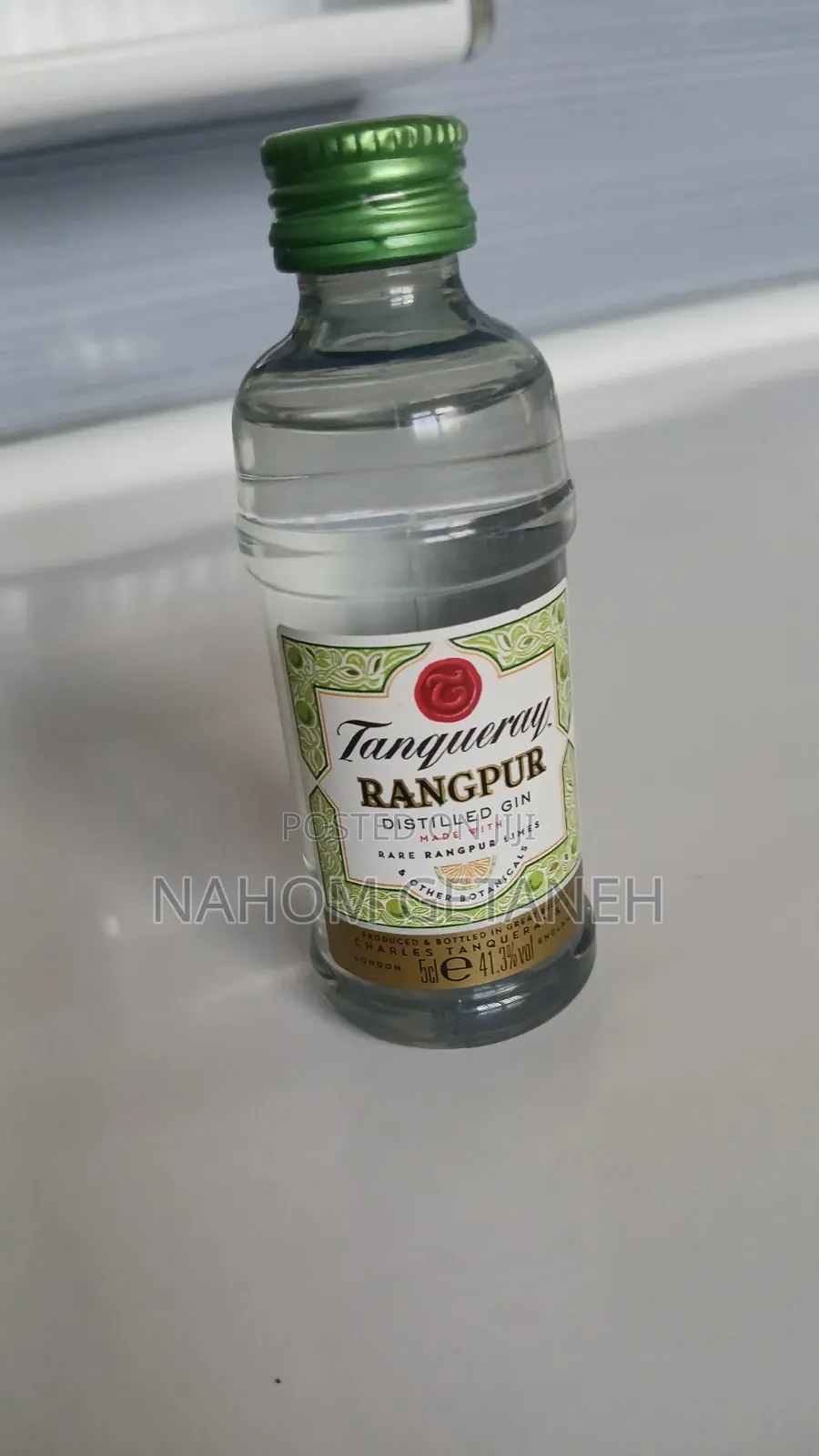 Tanqueray Rangpur Gin 50ml Miniature Bottle – Imported
