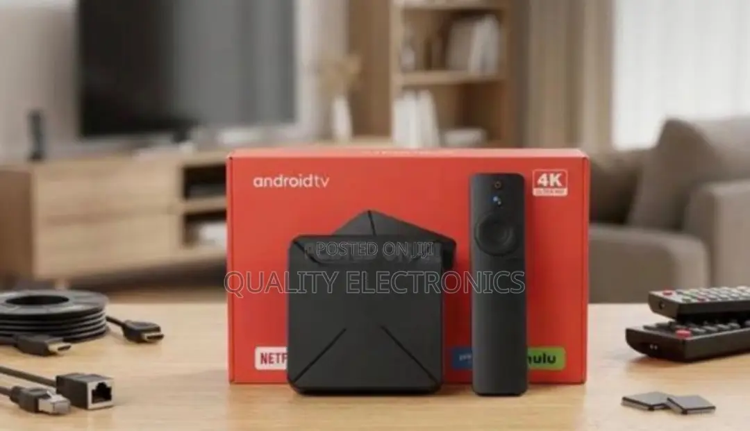 Qs Android Tv Box With Voice Remote – Turn Any Tv Into a Smart Tv!