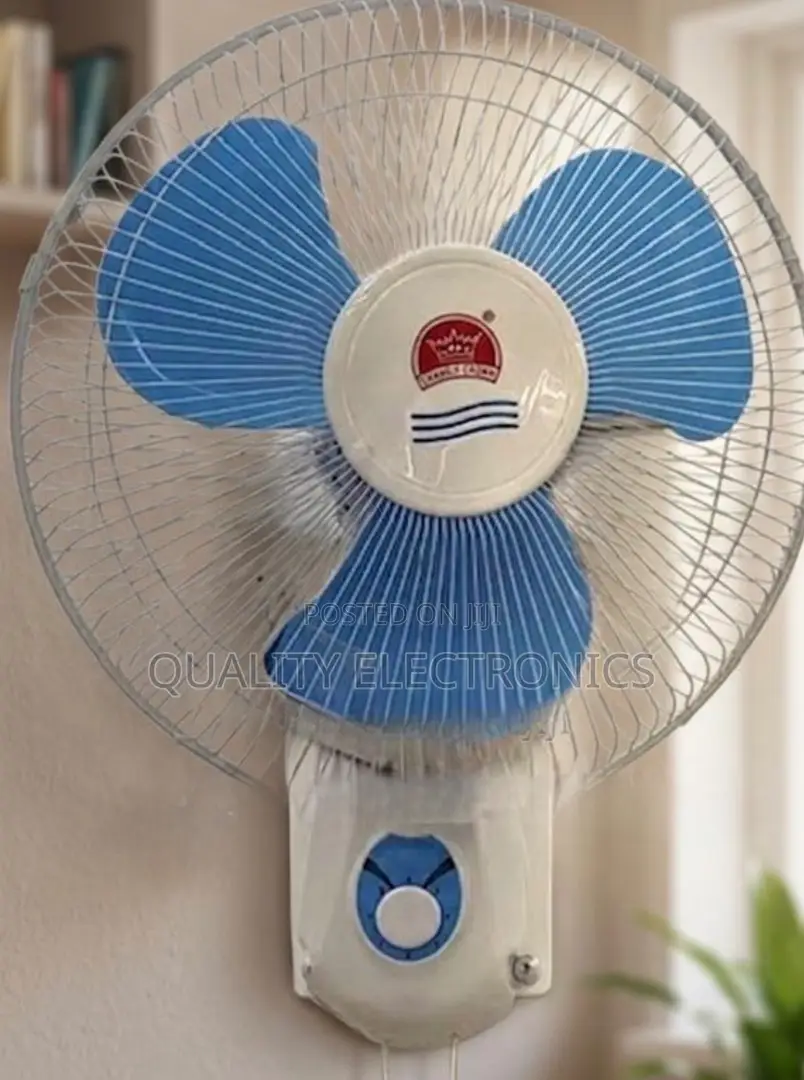 Crown 3-Blade Wall-Mounted Fan – Powerful Cooling Space Saving!