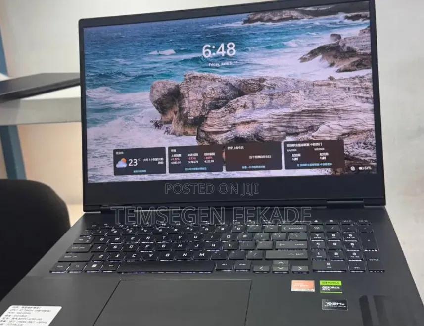 New Laptop HP Omen 16 16GB AMD Ryzen 7 SSD 512GB
