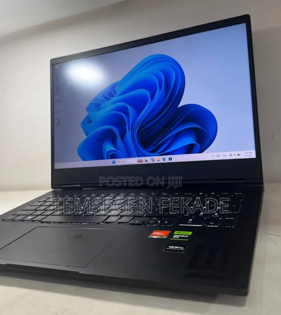 New Laptop HP Omen 16 16GB AMD Ryzen 7 SSD 512GB