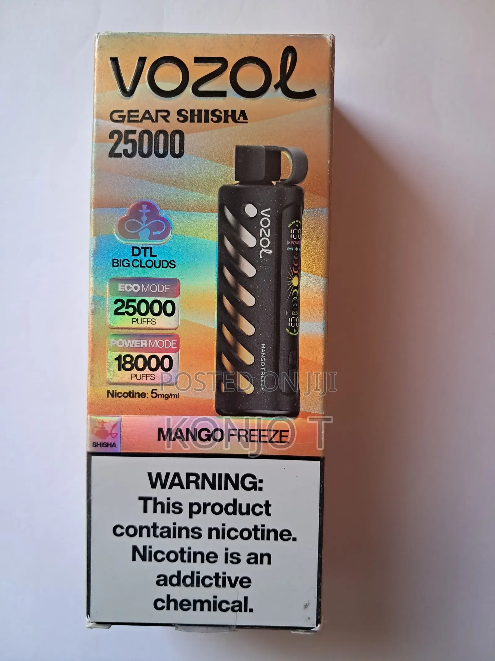 Vozol 25,000 Puffs (Gear Ice Sweet)