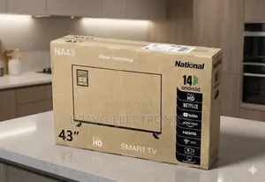 National 43” Smart Tv – Android 14 | Best Price in Addis!
