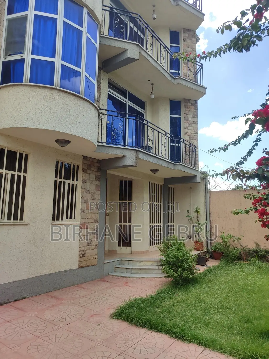 Furnished 10bdrm House in G+3, Bole for rent
