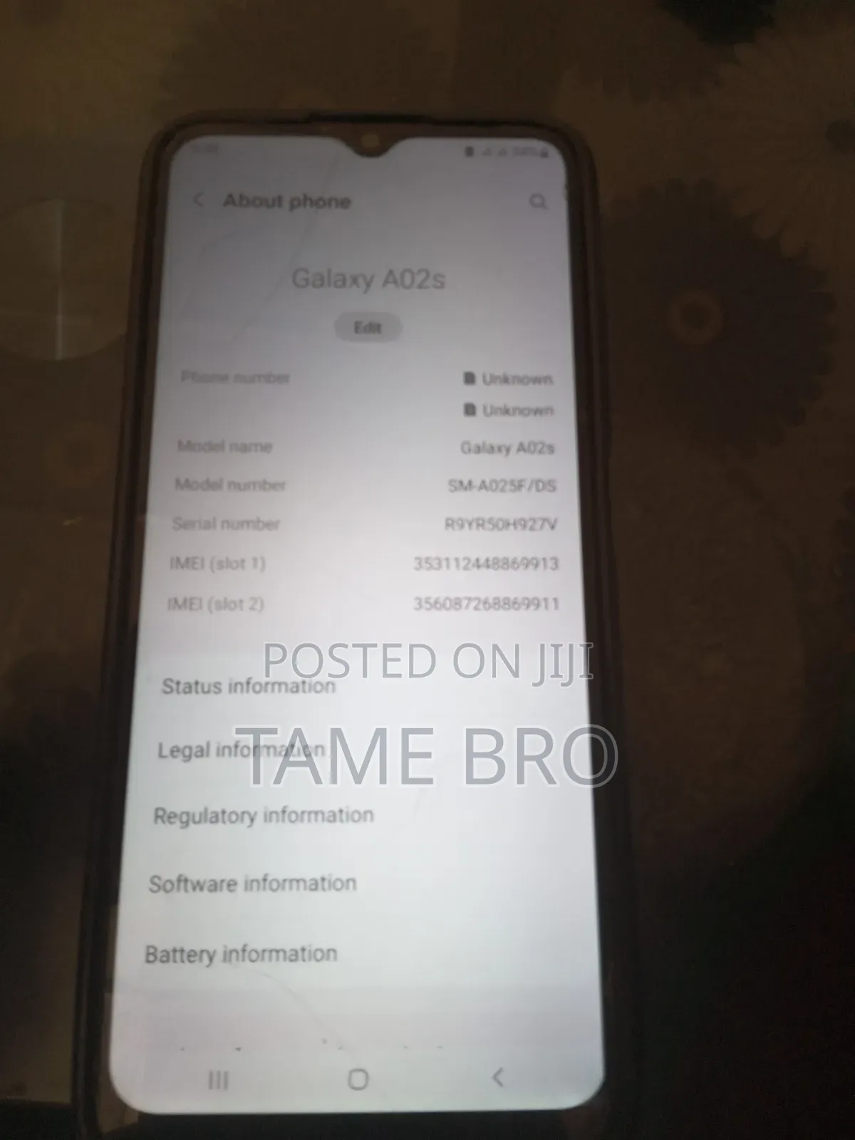 Samsung Galaxy A02S 64 GB White