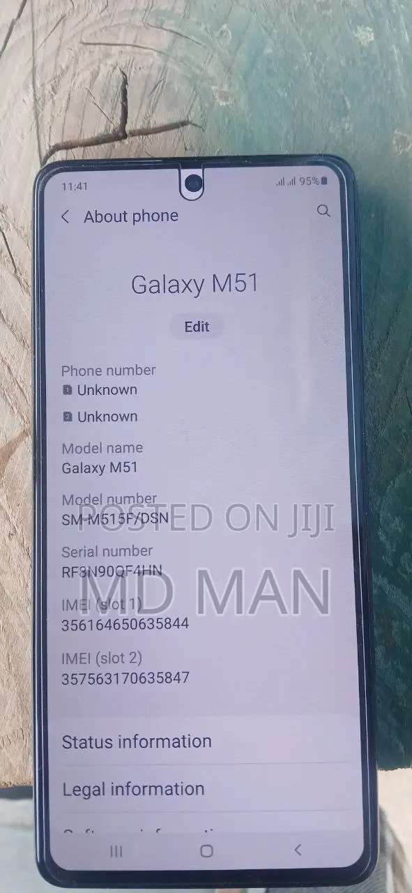 Samsung Galaxy M51 128 GB Blue