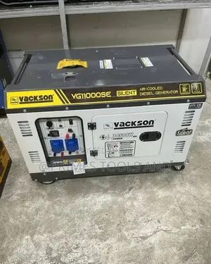 Vackson Silent Diesel Generator – Air-Cooled Power Generator With Avr