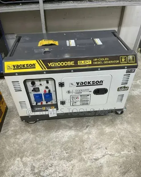 Vackson Silent Diesel Generator – Air-Cooled Power Generator With Avr