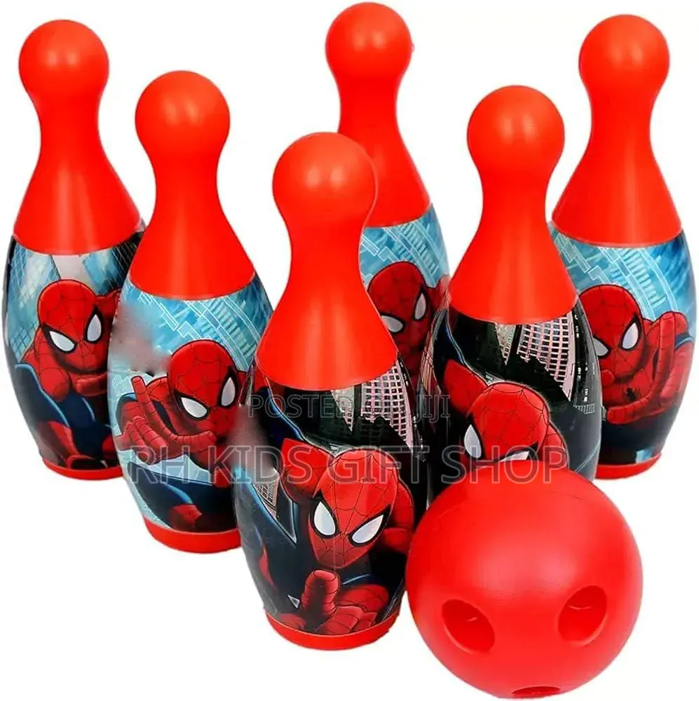 Spiderman Bowling Set