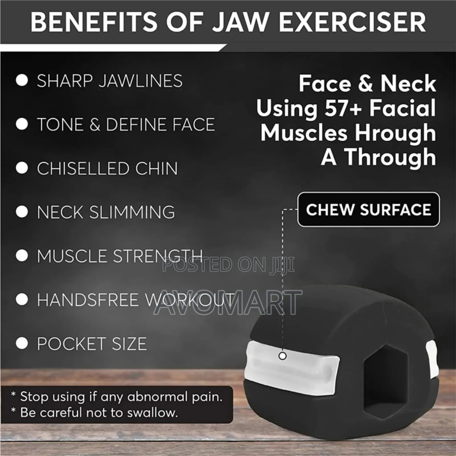 Jawline Exerciser for Facial Muscles