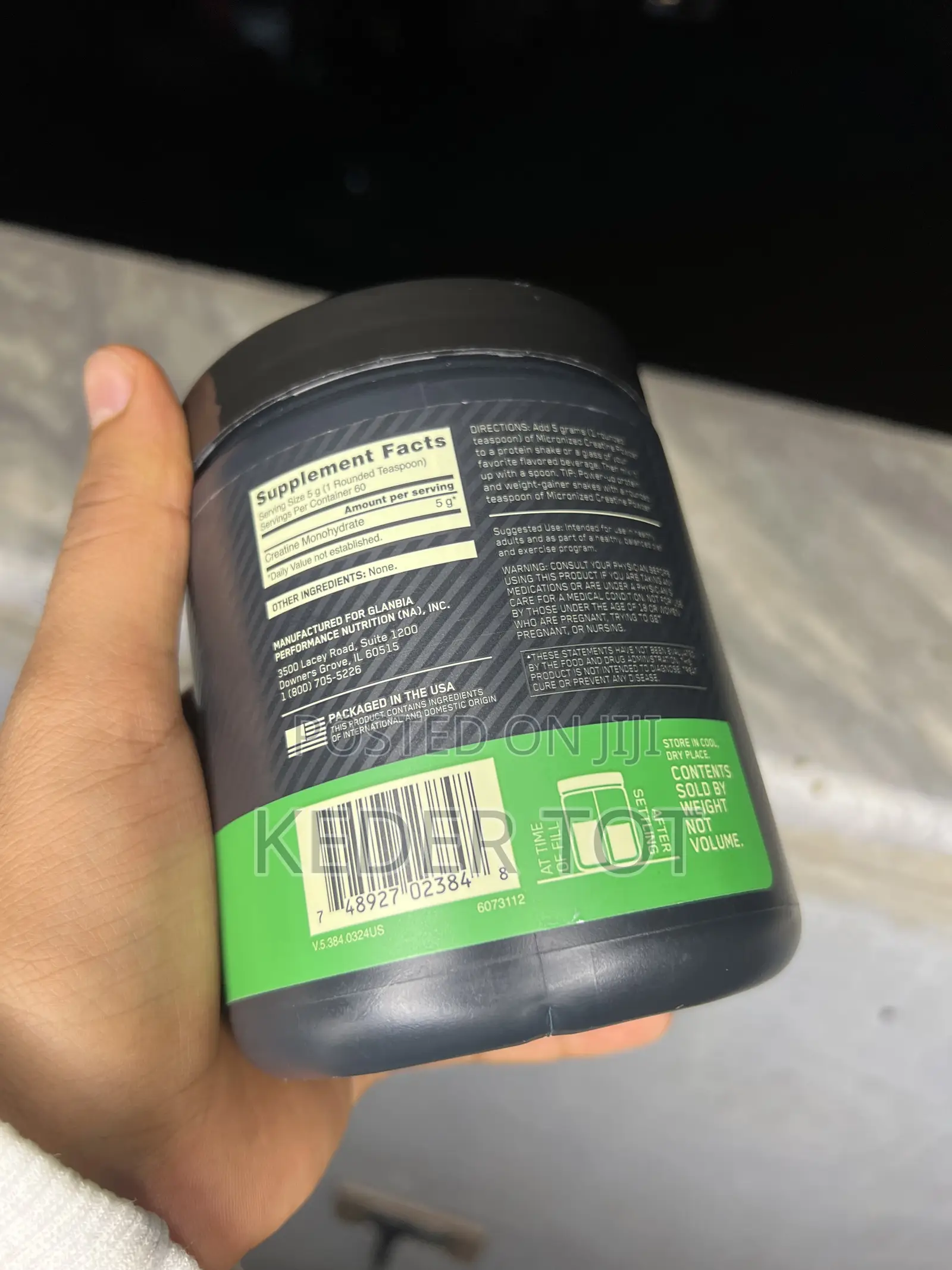 Optimum Nutrition Creatine