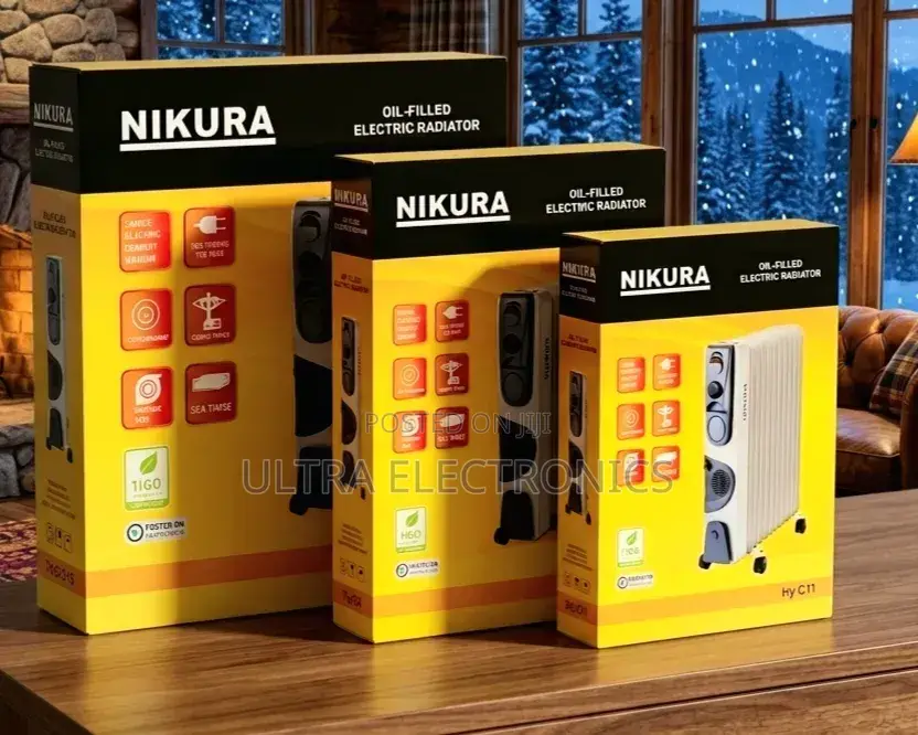 Nikura Oil-filled Electric Radiator (Specifically Model Hy 9),