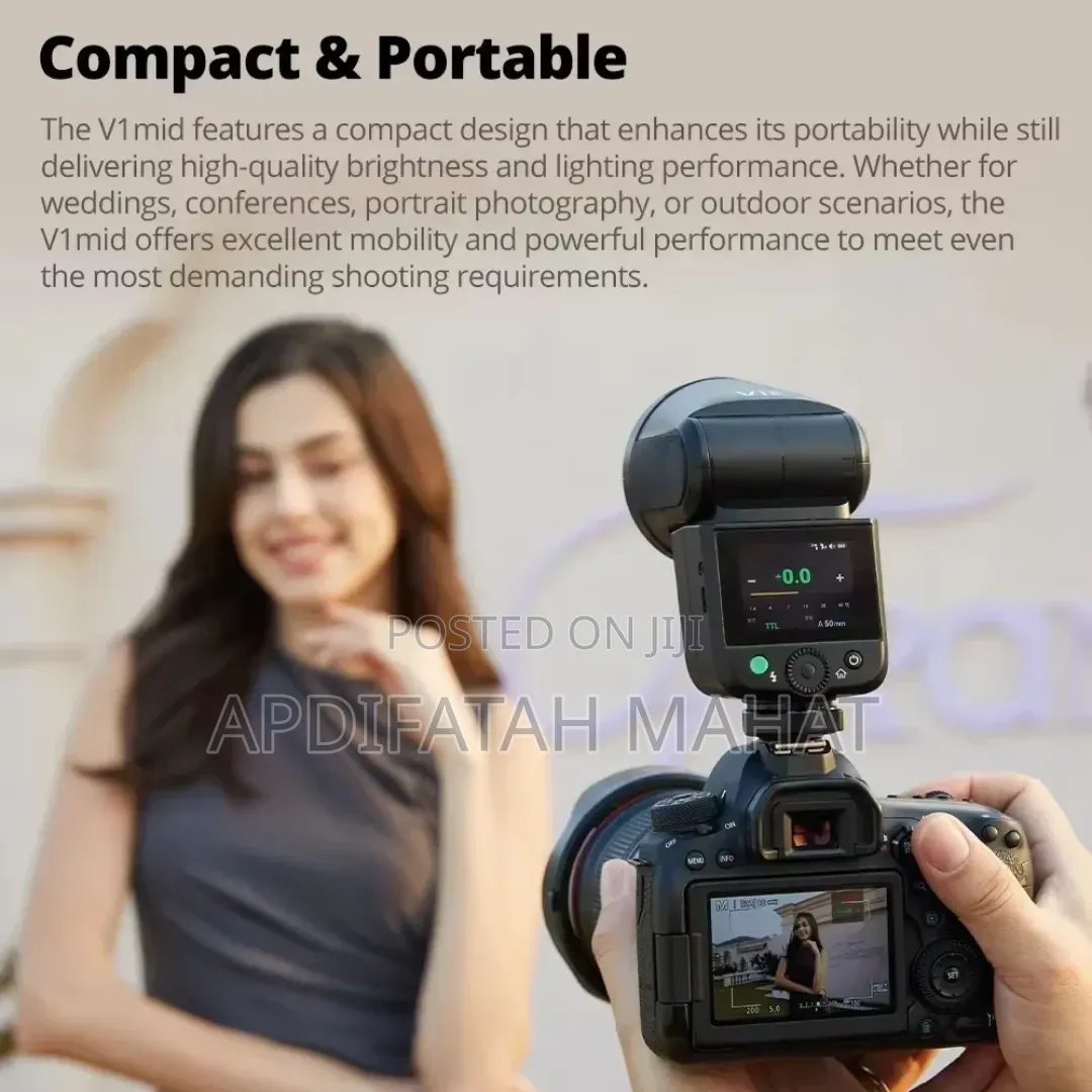 Godox V1mid Flash V1 Mid Ttl 1/8000s
