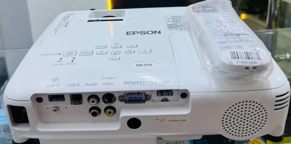 Epson Eb-X18 Is a Portable 3lcd
