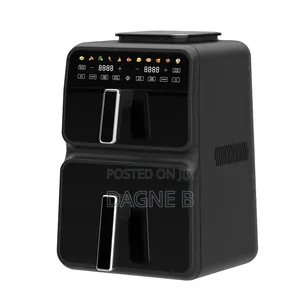 13 Litre Sokany Air Fryer Sk-10116 ባለሁለት ቅርጫት ያለ ዘይት መጥበሻ