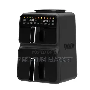 13 Litre Sokany Air Fryer Sk-10116 ባለሁለት ቅርጫት ያለ ዘይት መጥበሻ