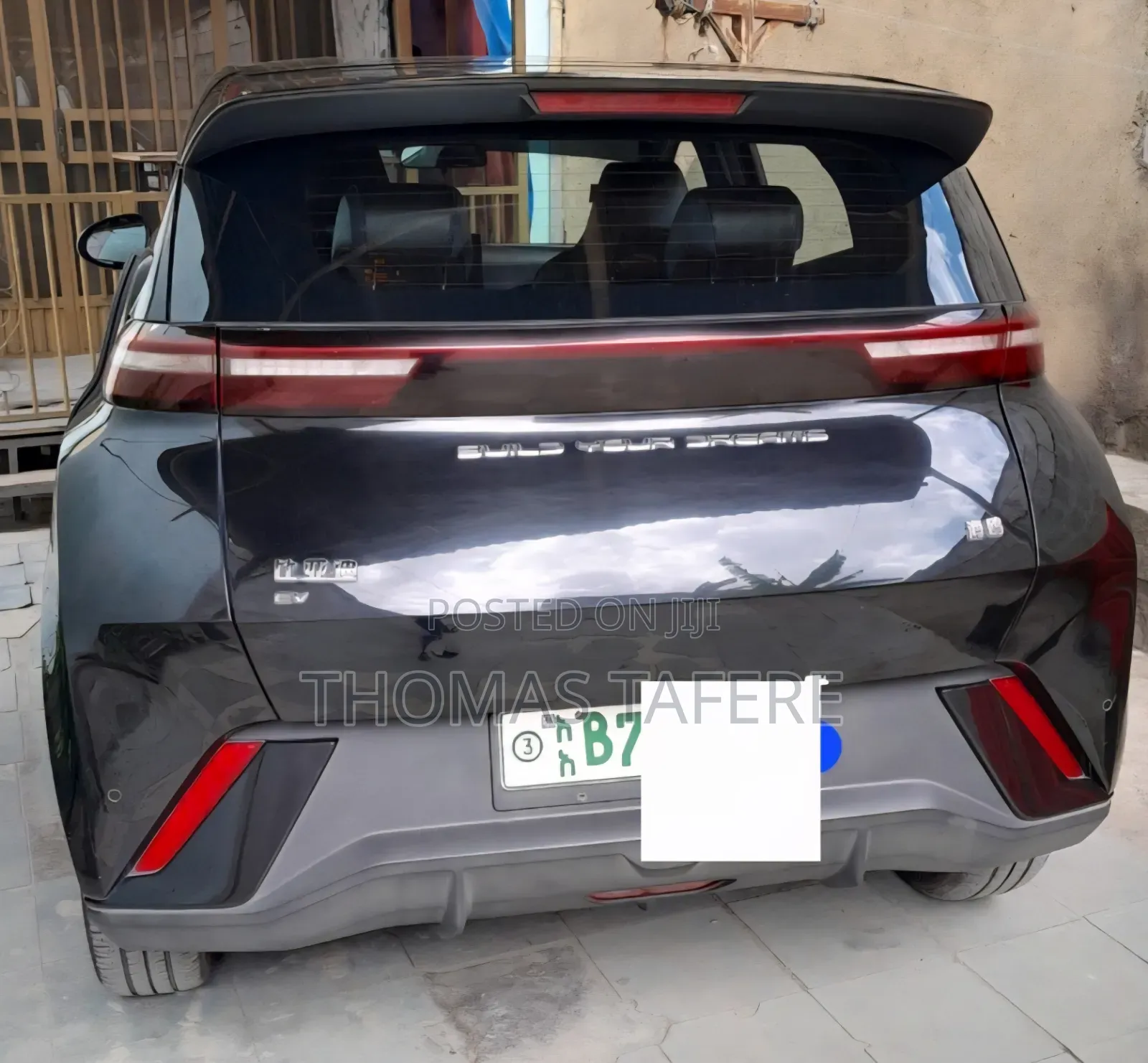 BYD Seagull 2023 Matt Black