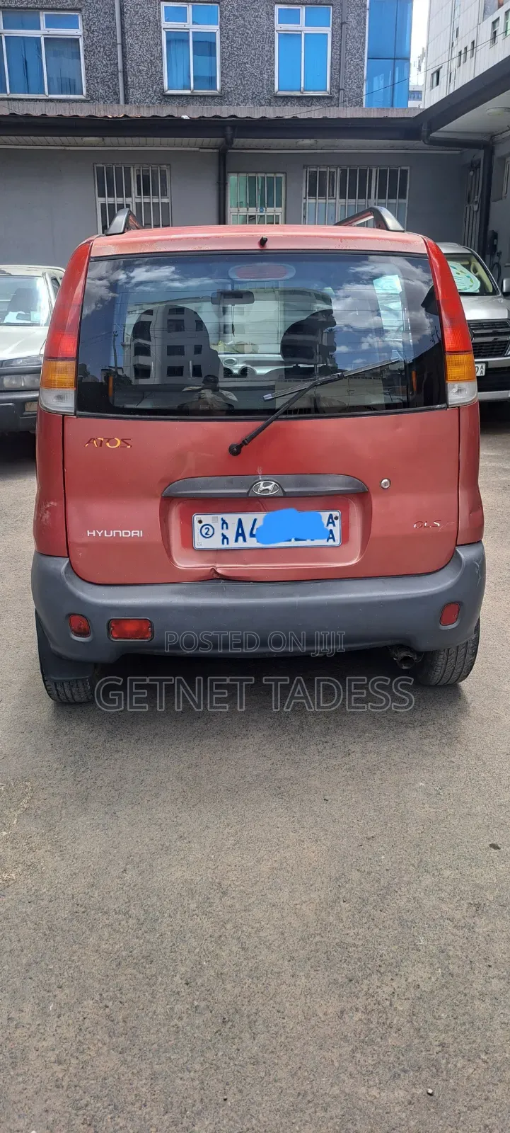 Hyundai Atos 1998 Red