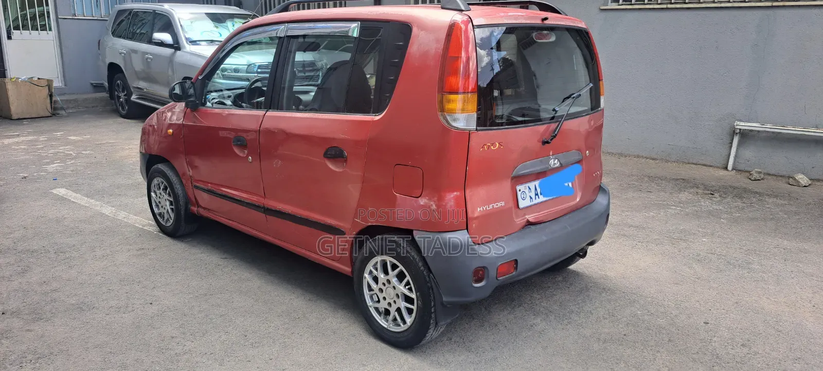 Hyundai Atos 1998 Red