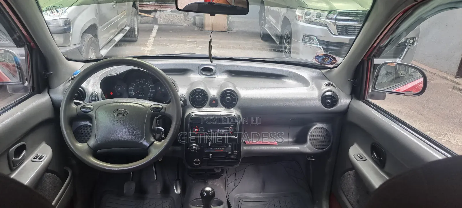 Hyundai Atos 1998 Red