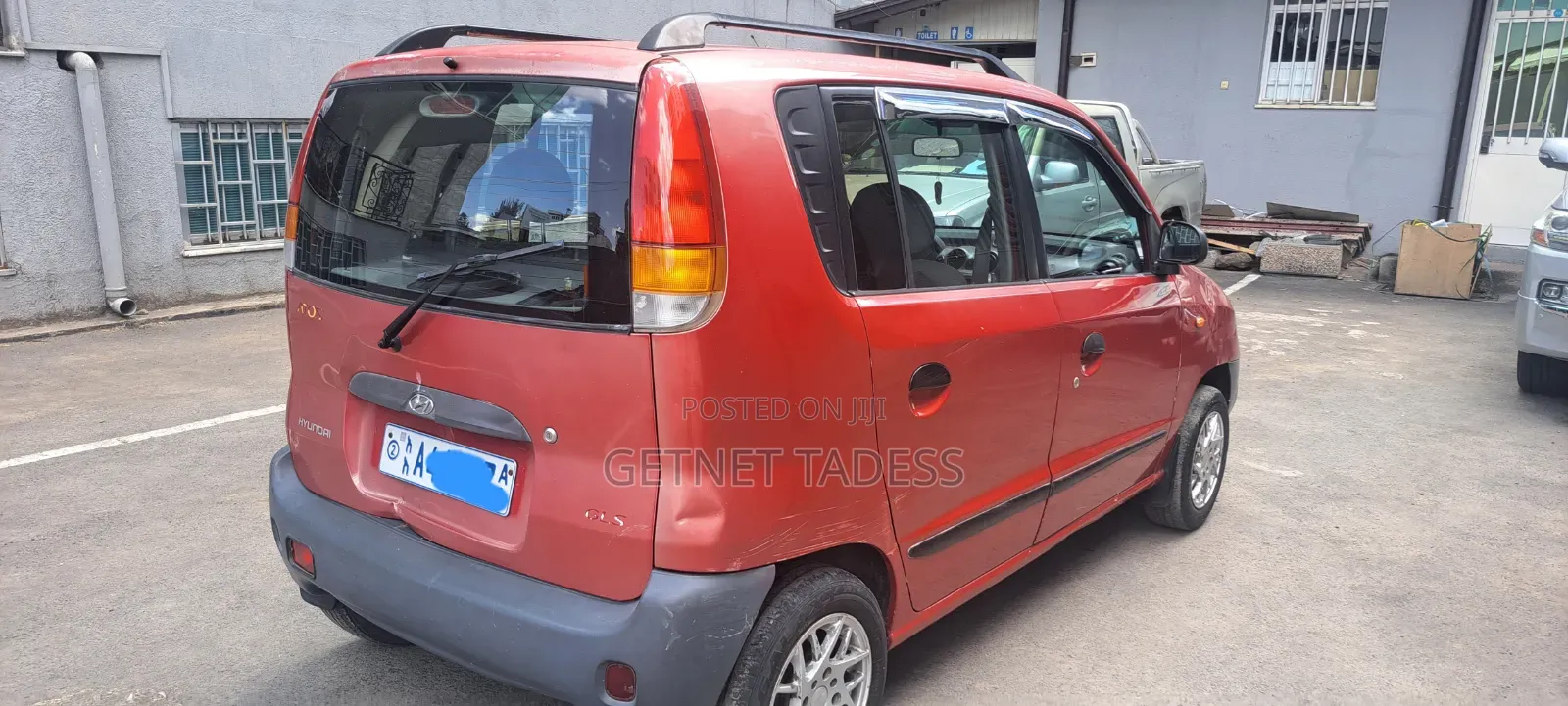Hyundai Atos 1998 Red