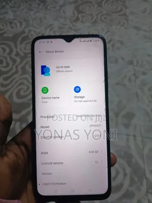 New Oppo A17 64 GB Blue