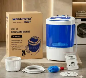 Sanford Mini Washing Machine 3kg Portable Single Tub Washer