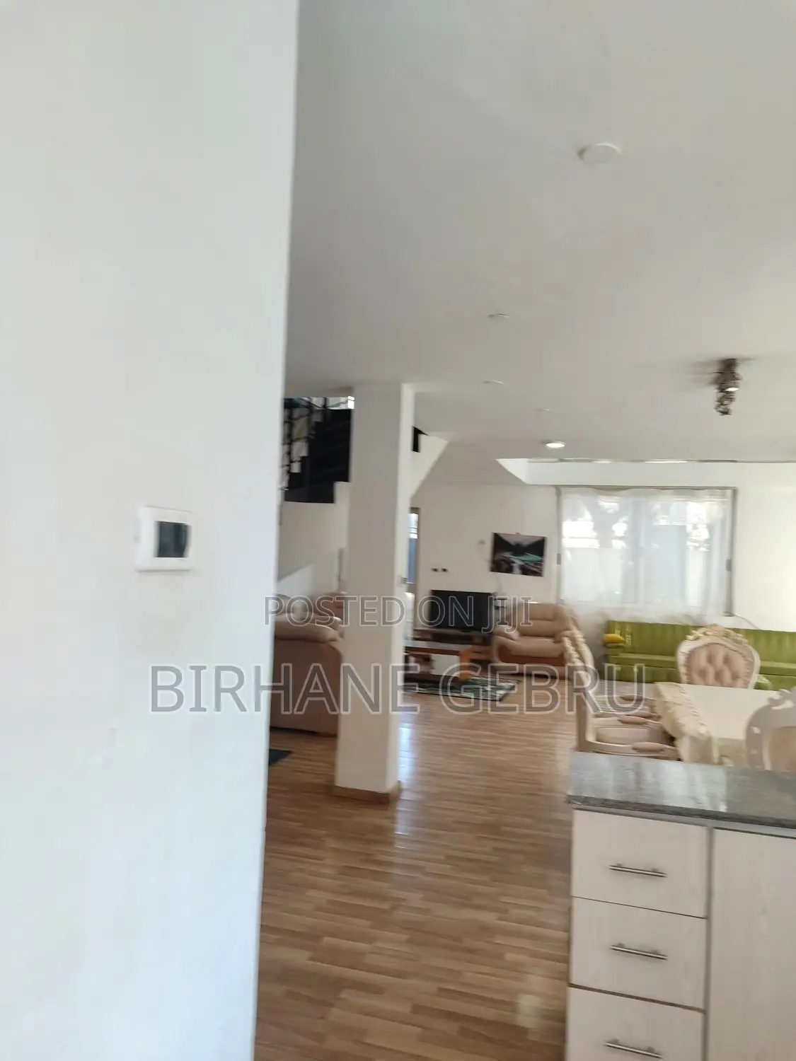 Furnished 6bdrm House in G+2 House, Bole for rent