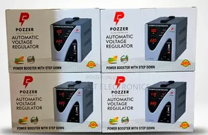 Pozzer 100w Automatic Voltage Regulator (Avr) Voltage Stabilizer