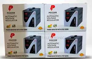 Pozzer 100w Automatic Voltage Regulator (Avr) Voltage Stabilizer