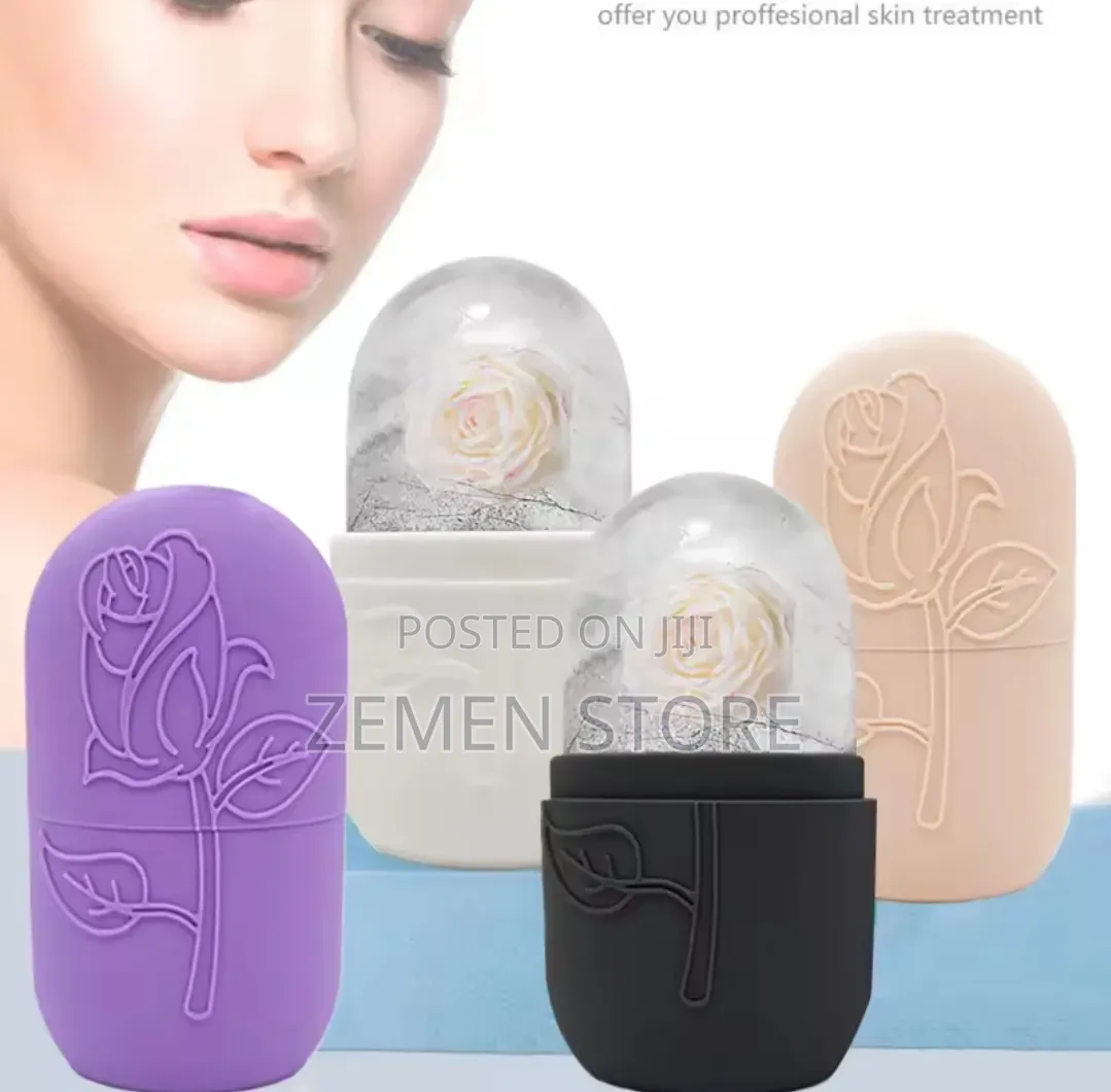 Silicone Ice Roller Facial Massager Skin Contour Mold