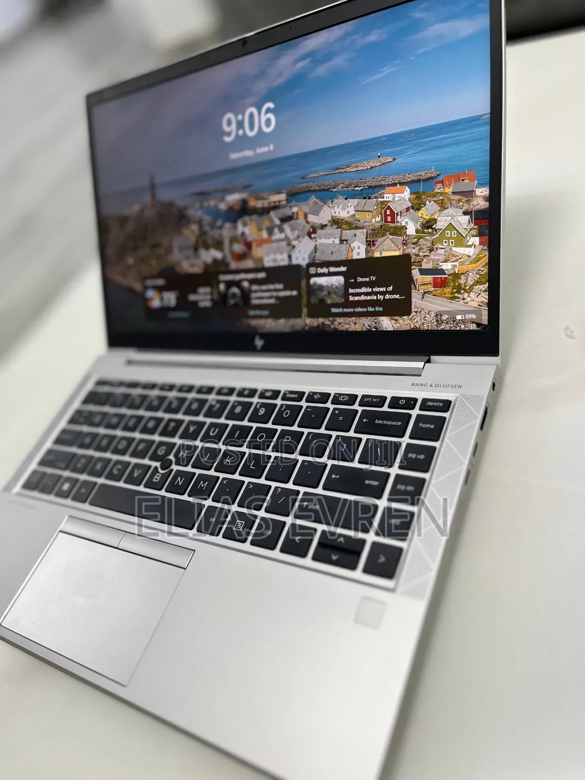 New Laptop HP EliteBook 845 G8 16GB AMD Ryzen 5 SSD 512GB