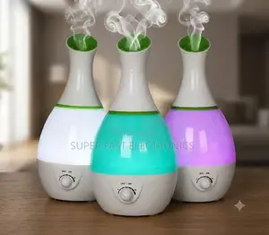 Humidifier Purple White 2.6l –Ultrasonic Negative Ion Cool Mist