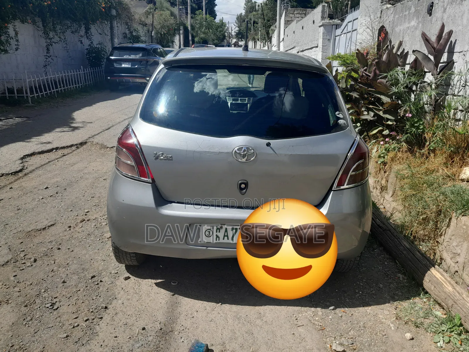 Toyota Yaris 2007 Gray