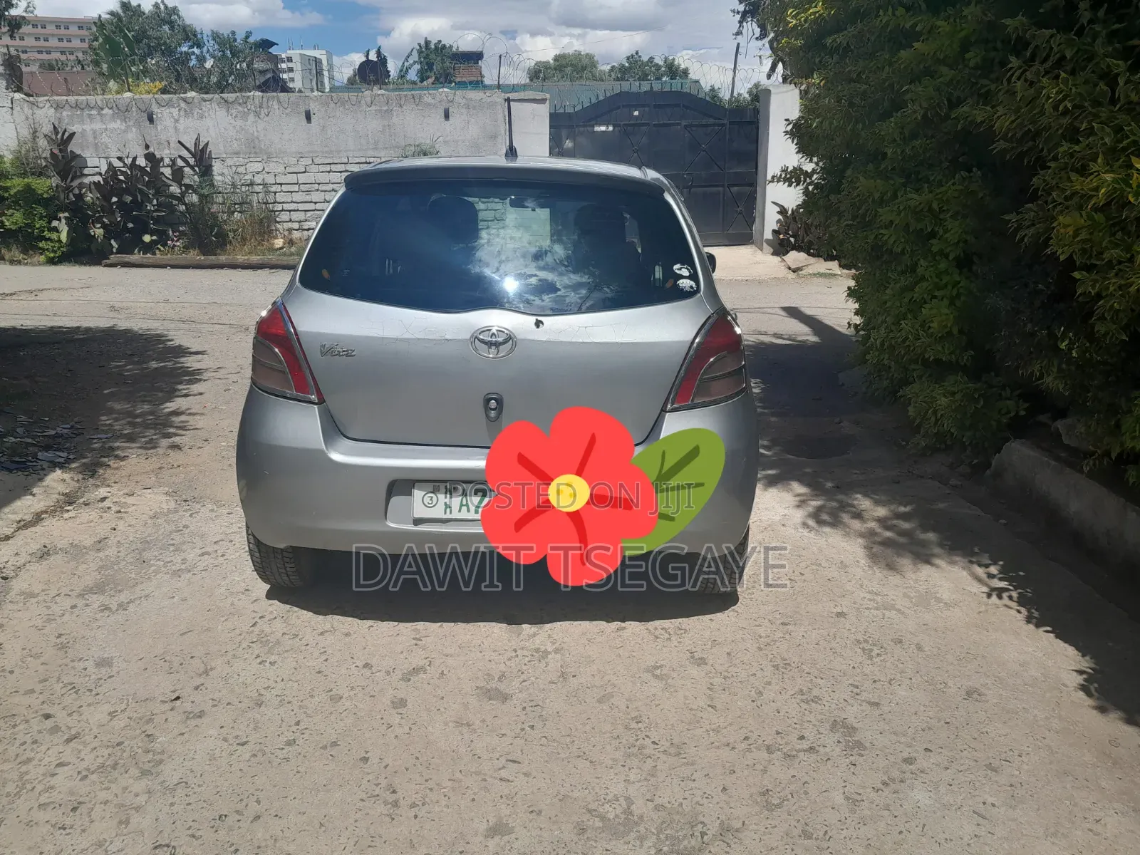 Toyota Yaris 2007 Gray