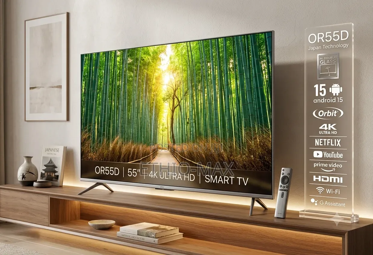 Orbit 55" Smart Android Tv – Smart Entertainment, Premium Design