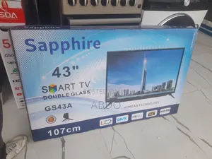 Sapphire SMSRT Tv 43 Inch Sndraid Doubel Gelass 2026 Quality
