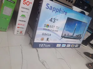 Sapphire SMSRT Tv 43 Inch Sndraid Doubel Gelass 2026 Quality